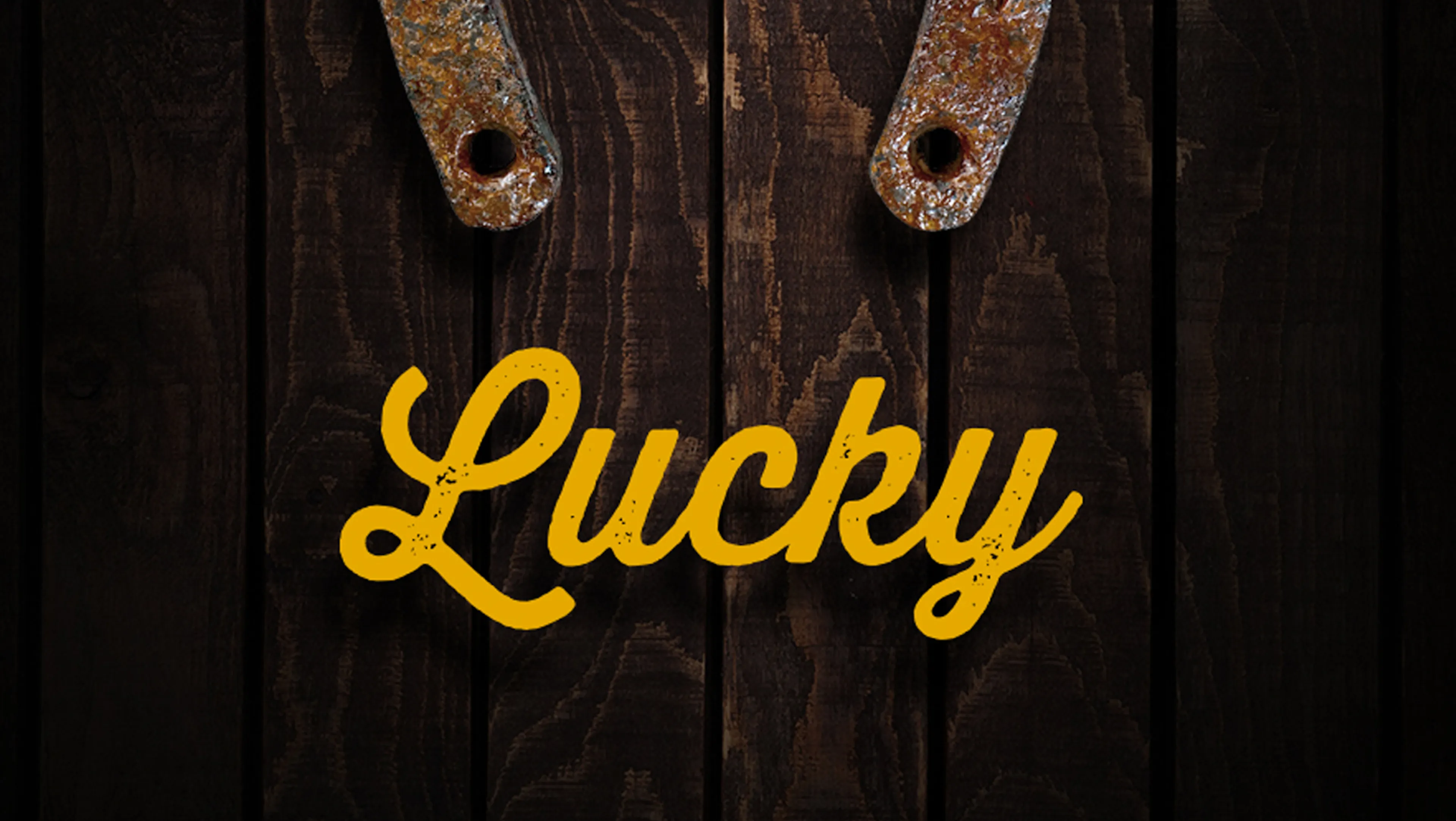Lucky poster